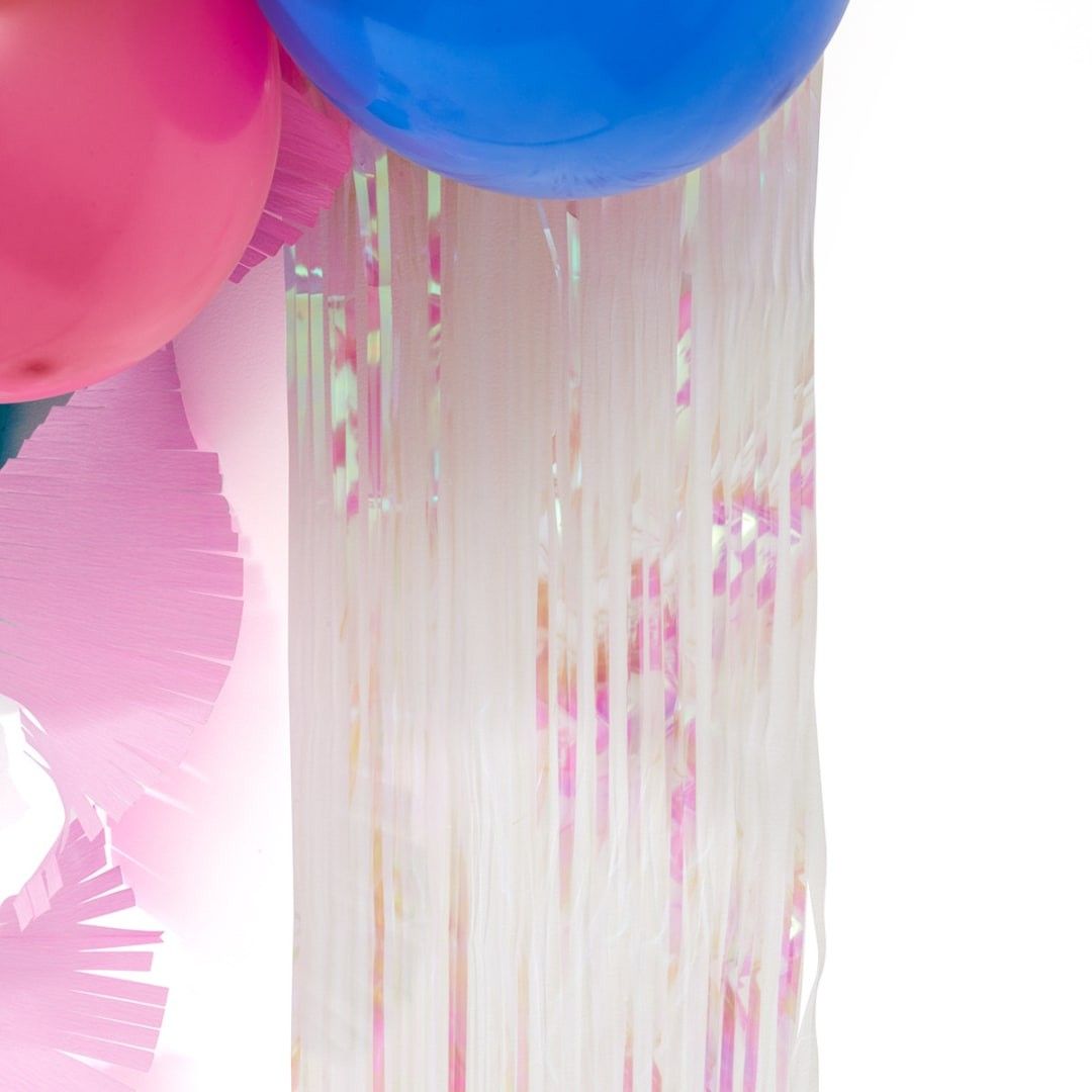 Kmart Anko Mini Mega Balloon Garland with Streamers & Tassels, Hobbies