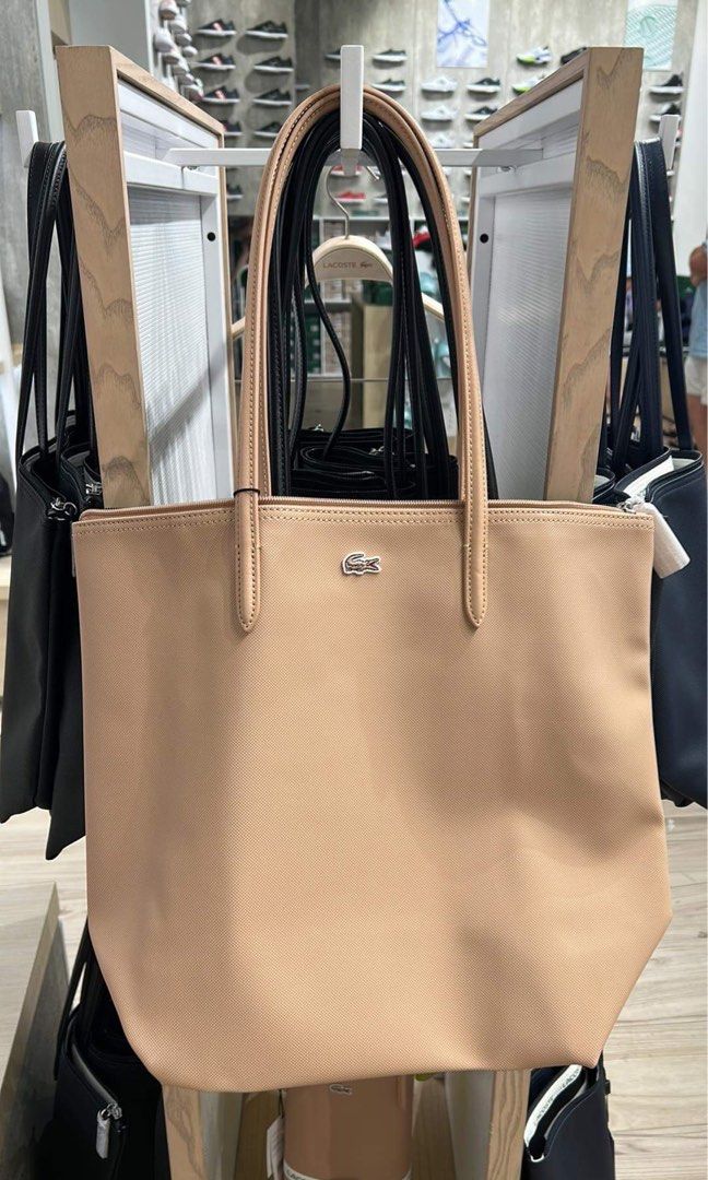 Lacoste concept discount vertical tote bag