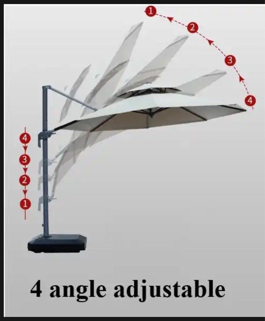 Large Folding Umbrella Stand, Furniture & Home Living, Outdoor