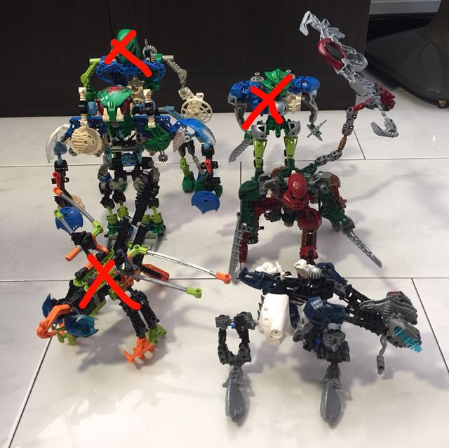 Lego bionicle combiners best sale