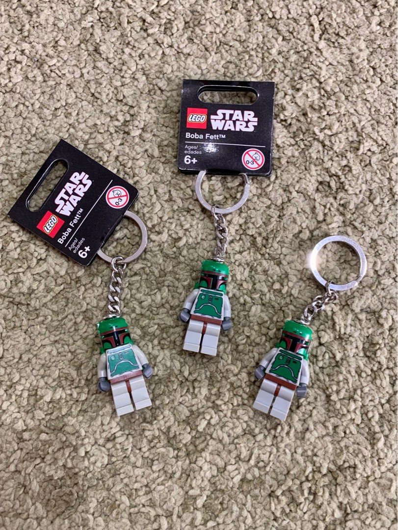 Boba fett lego keychain sale