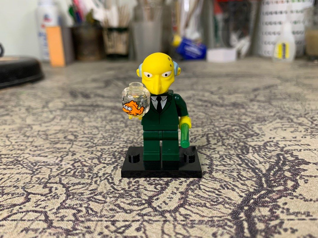Lego simpsons mr burns sales