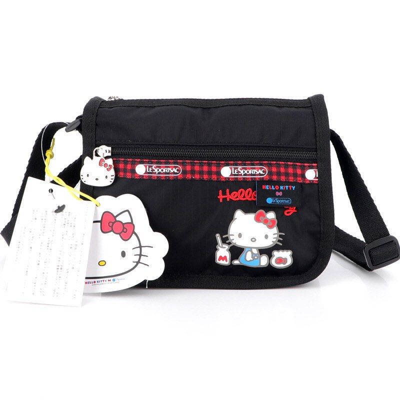 Sanrio LeSportsac Hello Kitty Shoulder Bag Crossbody Messenger Limited New