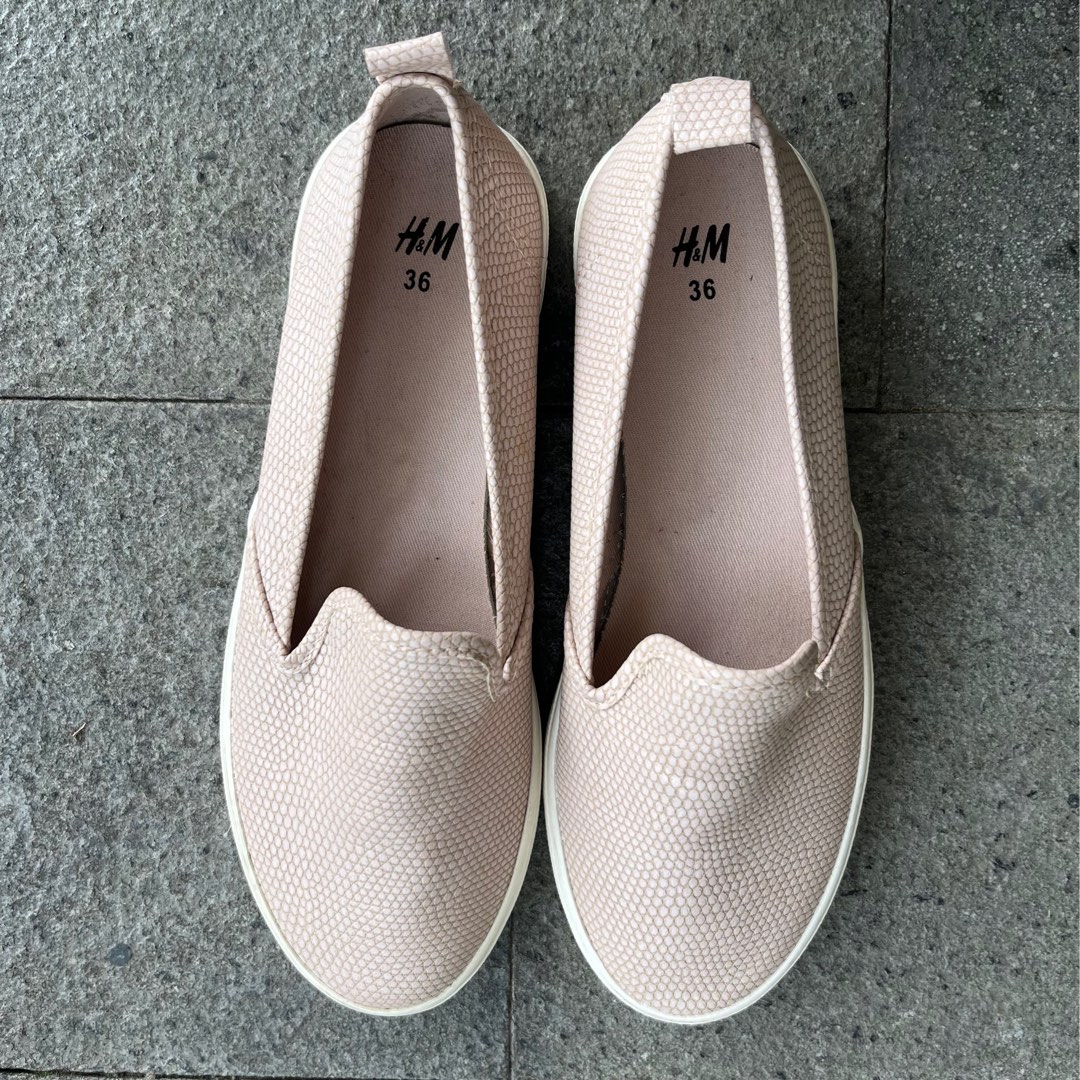 Sepatu slip on cheap h&m