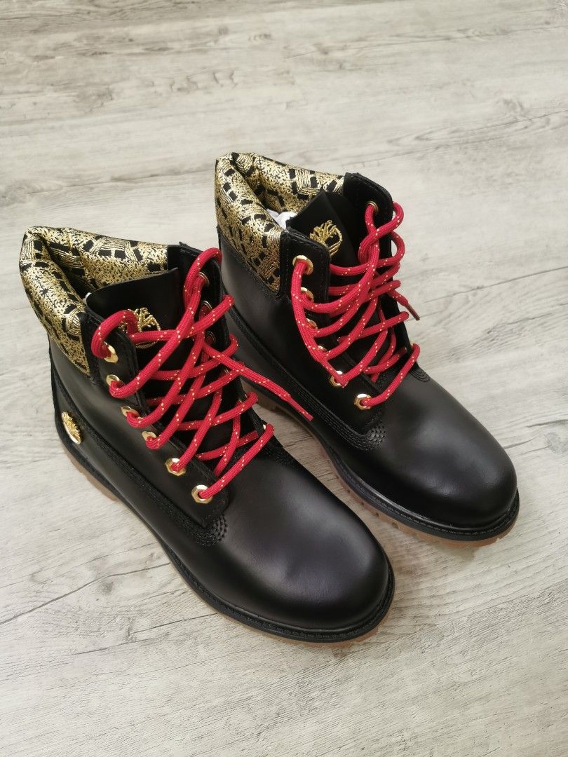 Black double store sole timberland