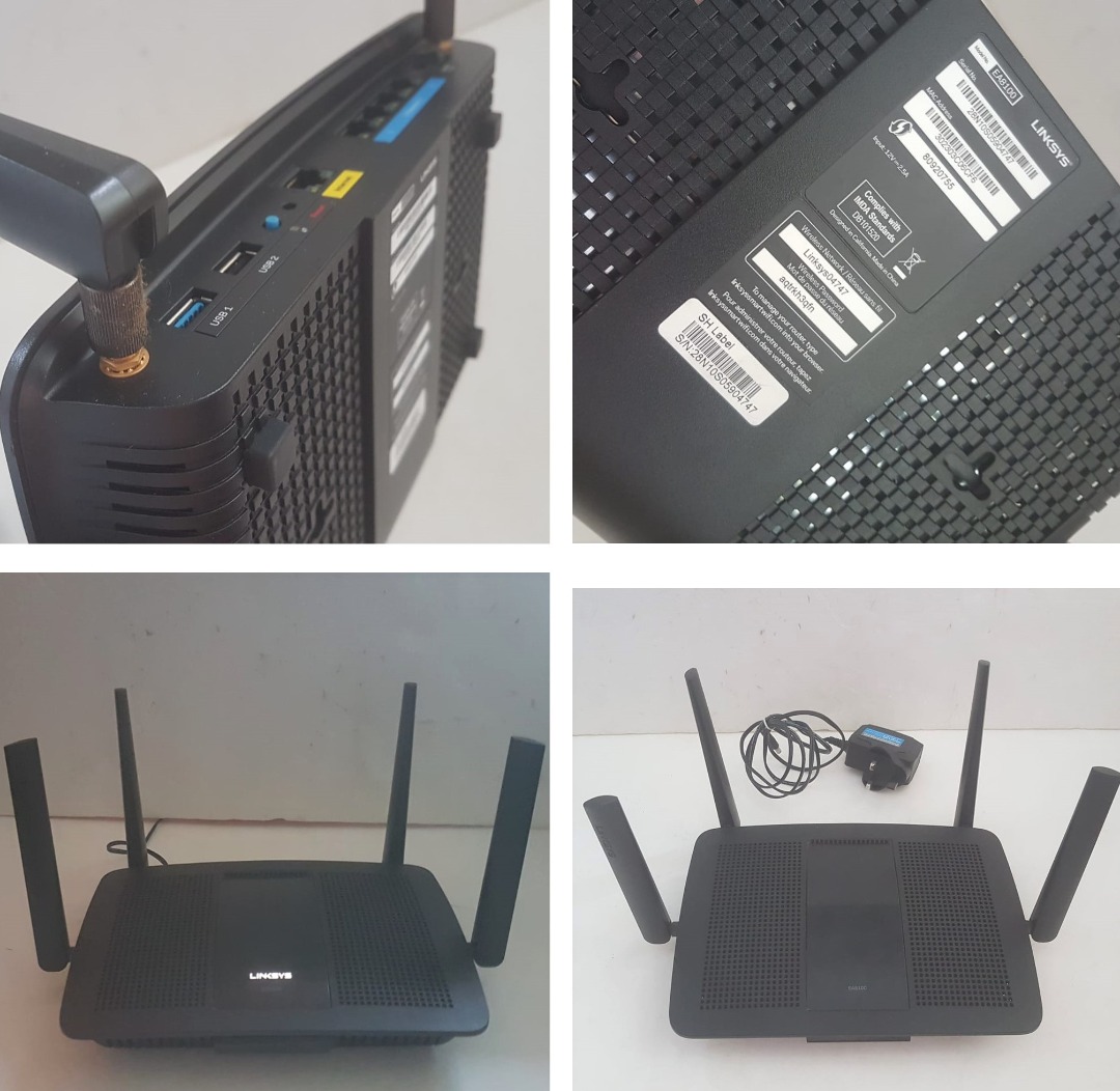 Linksys EA8100 Dualband Wireless Router, AC2600class speed rating