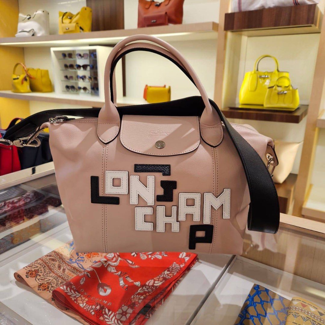 Longchamp Le Pliage Cuir, Luxury, Bags & Wallets on Carousell
