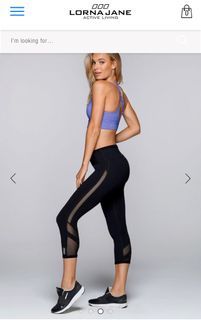 Lorna Jane Wrapped Up Core 7/8 Leggings Tights