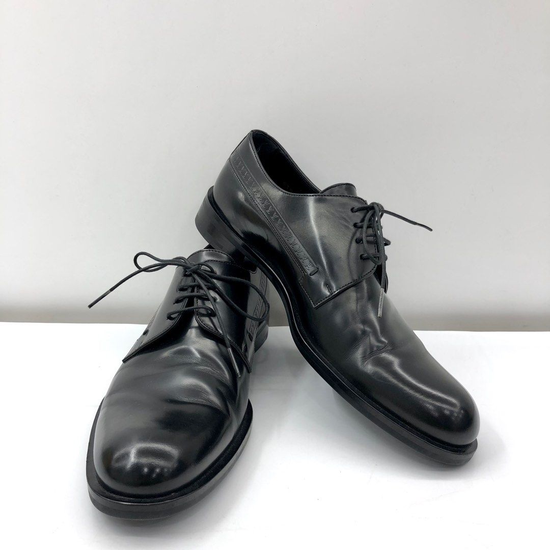 Louis Vuitton, Shoes, Louis Vuitton Black Leather Mens Oxfords Lace Up