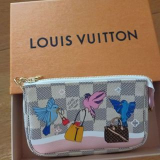 Louis Vuitton Christmas Limited Edition Birds Mini Pochette