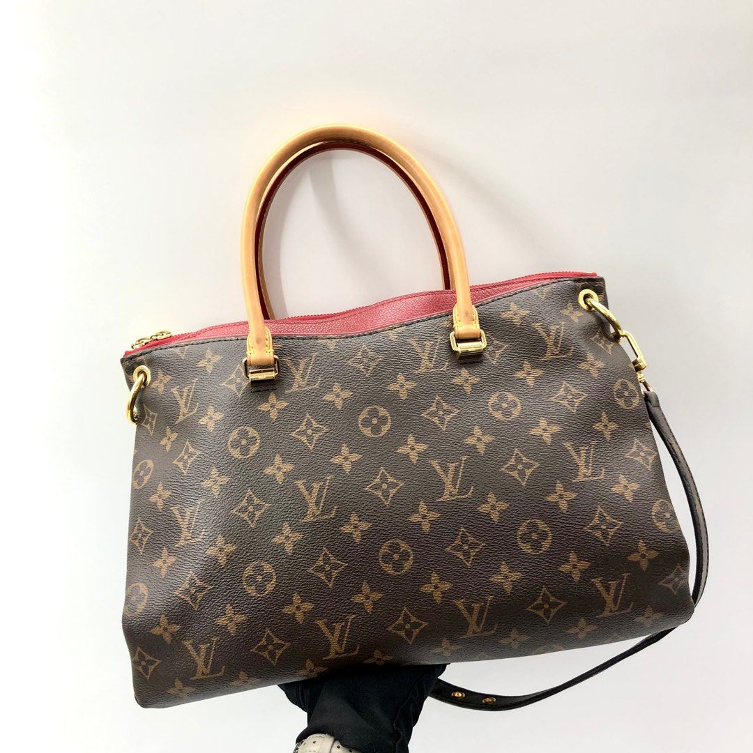 Louis Vuitton Pallas MM, Luxury, Bags & Wallets on Carousell