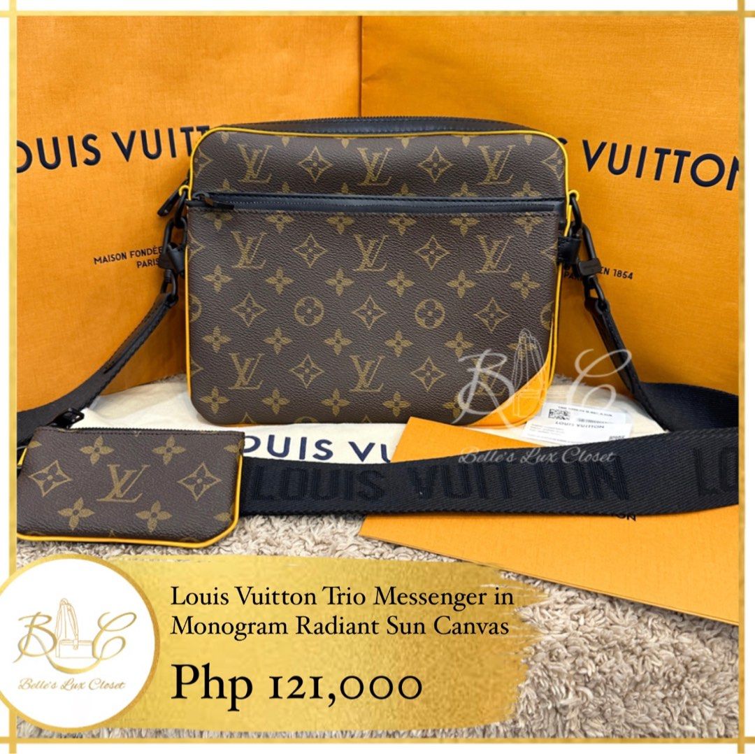Louis Vuitton Trio Messenger Bag Mens, Luxury, Bags & Wallets on Carousell