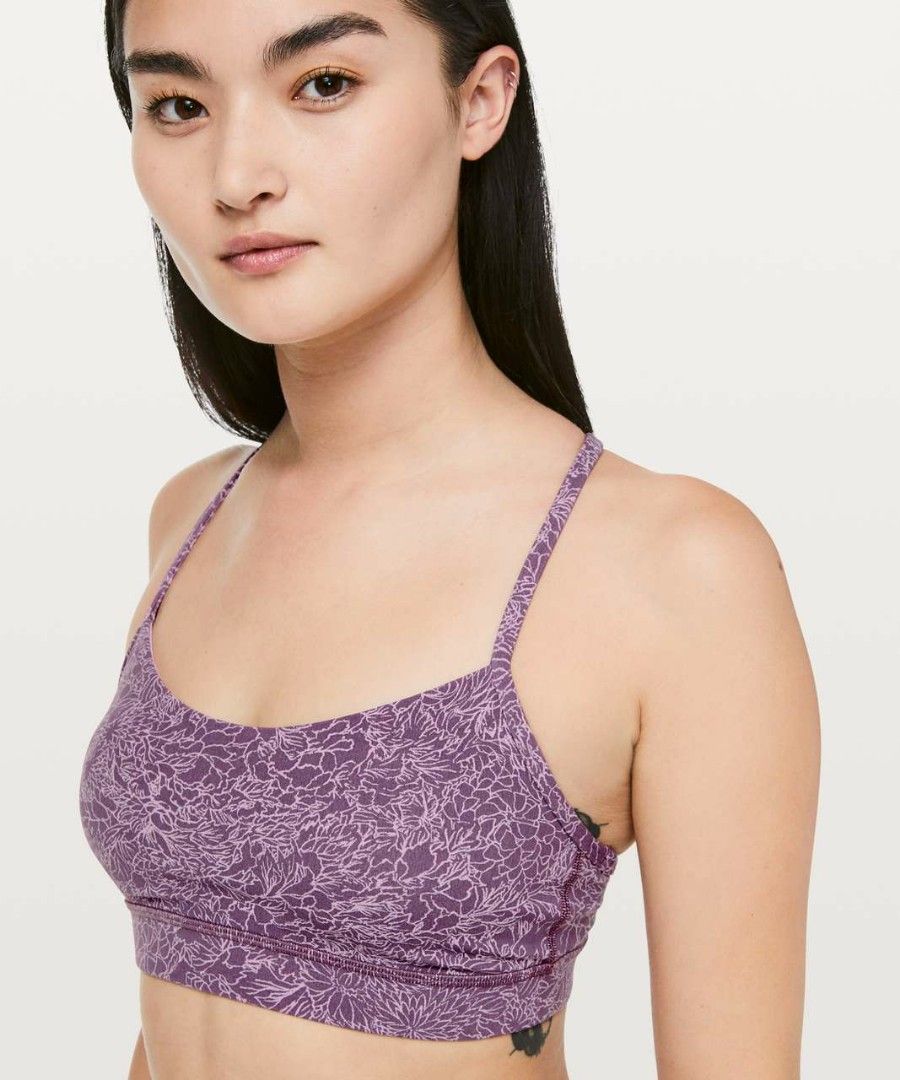 LULULEMON Take Shape Bra in Arabesque Antoinette Smoky Quartz