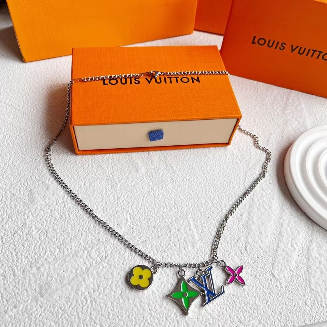 Louis Vuitton LV Instinct Necklace Multicolor