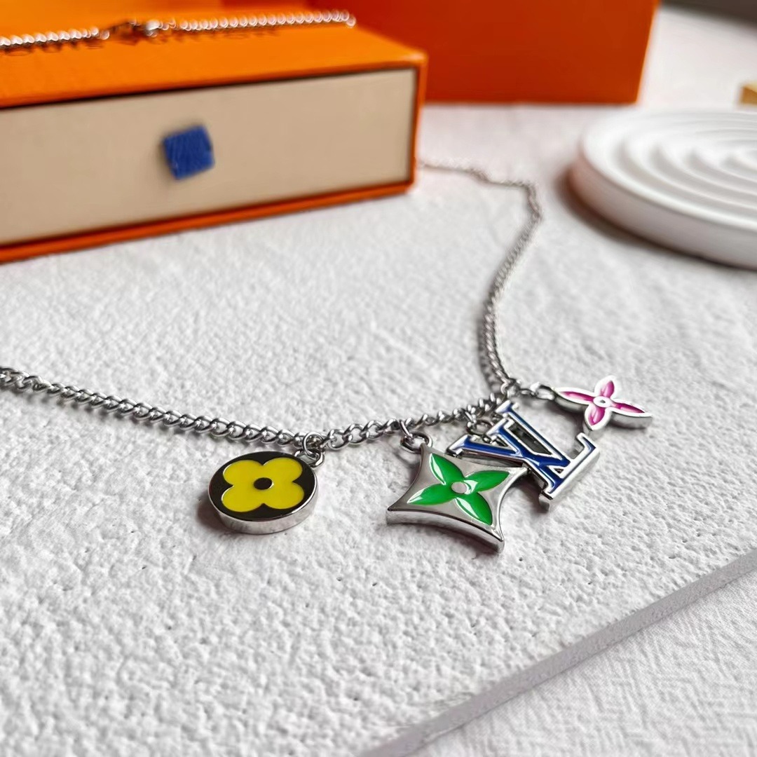 Louis Vuitton LV Instinct Necklace Multicolor