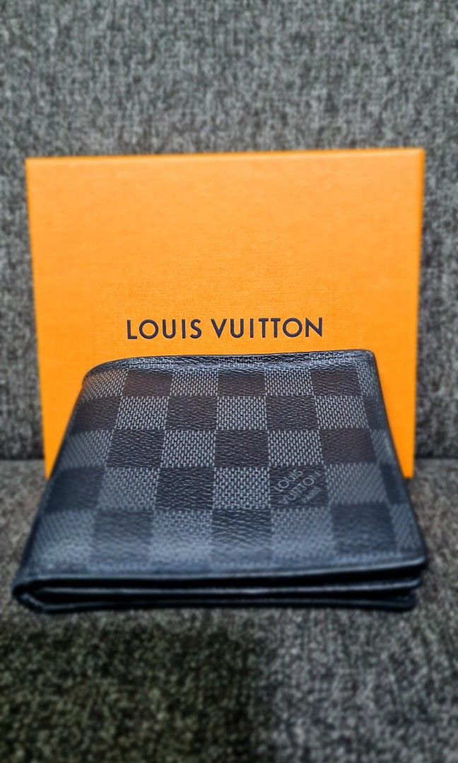 Louis Vuitton, Accessories, Louis Vuitton Damier Mens Wallet W Id Window