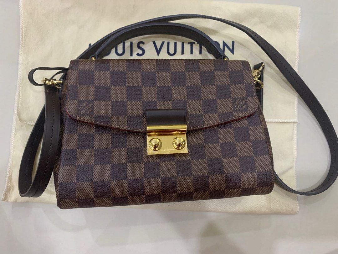 LV Croisette Damier Ebene, Luxury, Bags & Wallets on Carousell