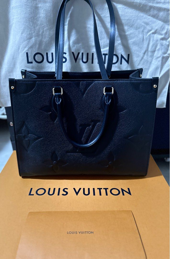Louis Vuitton On The Go MM Size / Louis Vuitton on the go PM Size 💖,  Luxury, Bags & Wallets on Carousell