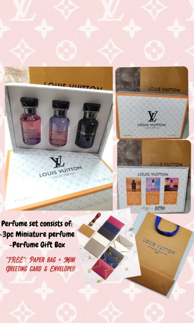 Box NEW LOUIS VUITTON Sur La Route Perfume Miniature Parfum Travel 10 ML  .34 OZ