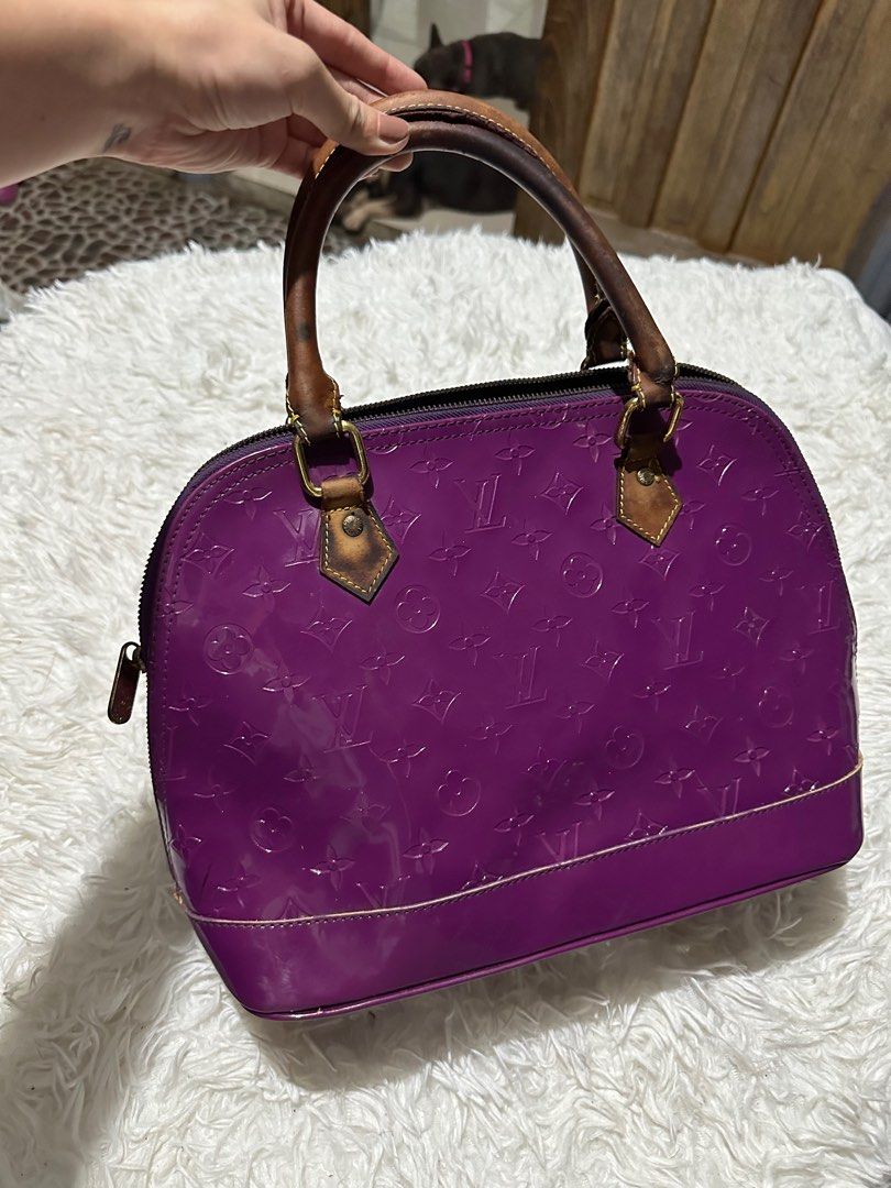 Louis vuitton violet 2025 bag