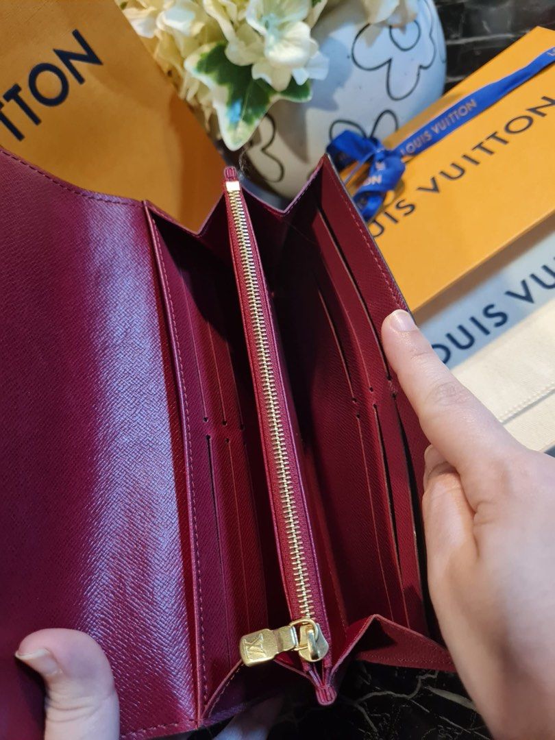 LV Wallet Sarah Monogram (Fuchsia)