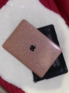Macbook Air 13inch Glitter Pink Cover Case