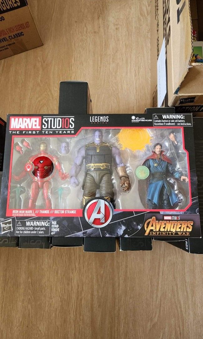 Thanos marvel legends 3 pack deals