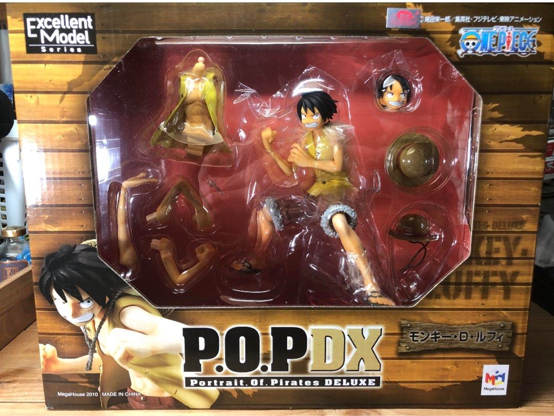 MegaHouse POP DX One Piece Luffy 全新海賊王路飛figure, 興趣及遊戲