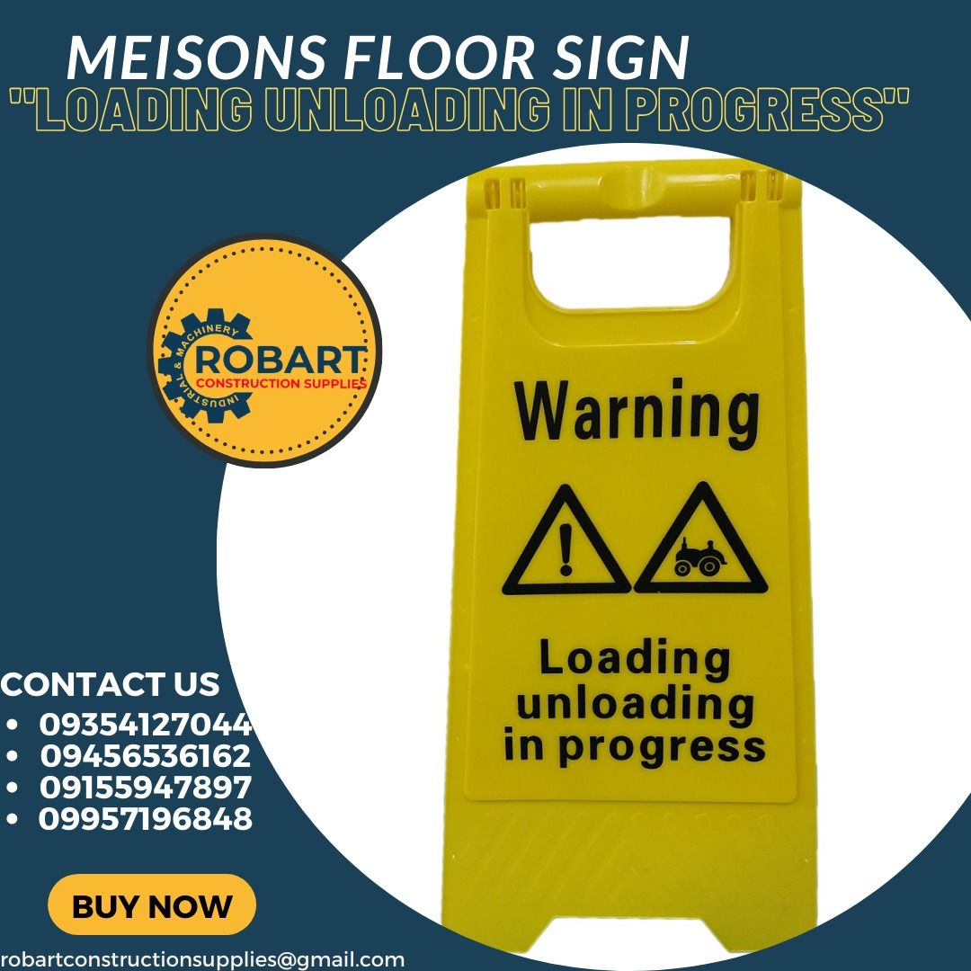MEISONS FLOOR SIGN 
