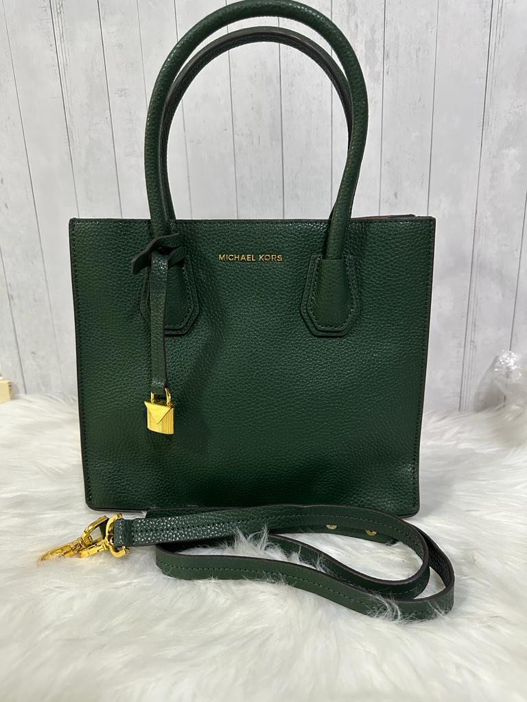 Michael Kors Mercer Medium in Emerald Green Women s Fashion Bags