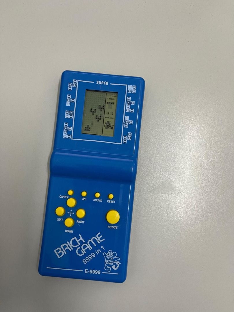 Generic Jeu électronique Tetris - Brick Game - 9999 Jeux En 1 - Gadgets  Offerts - Bleu - Prix pas cher