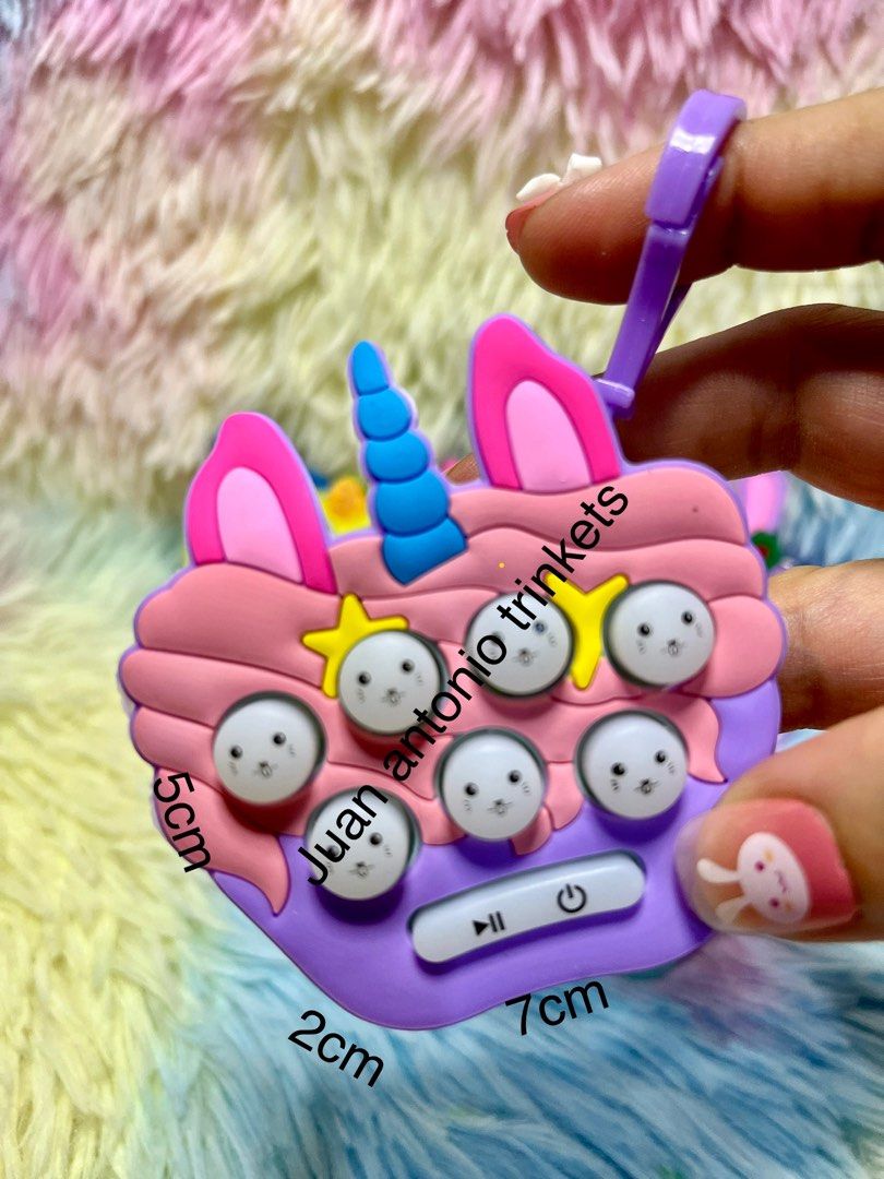 Mini Whac-A-Mole- keychain Game Toy (Category: Character Goods) located in Taguig. Submitted by unoragasa (Listing ID 1243827553, Image 3). Description: Mini Whac-A-Mole- keychain Game Toy Packaging size: 5x2x7cm Material: Plastic Battery included ₱110.00 📩DM @ Juan Ntonio Trinkets Online Shop⭐️.