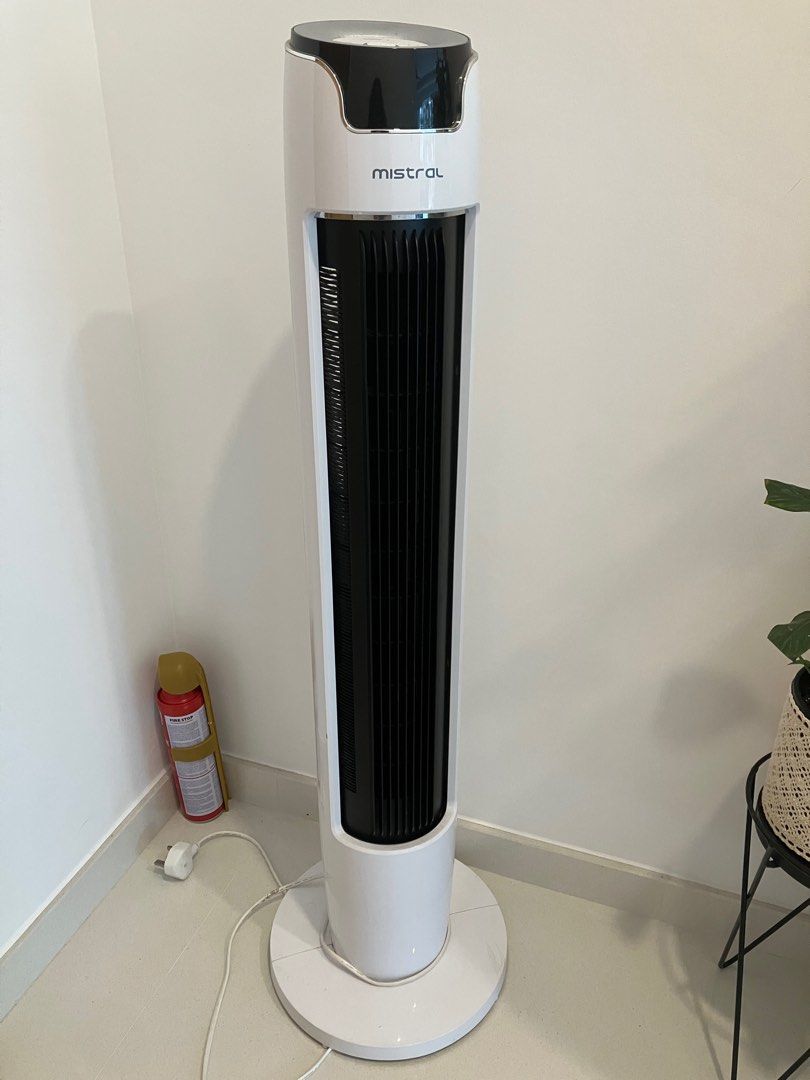 Mistral tower fan, Furniture & Home Living, Lighting & Fans, Fans on