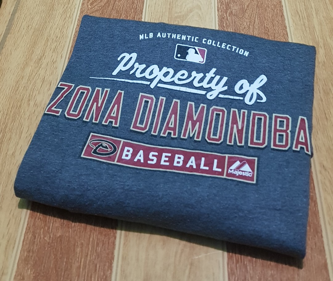 Men's Majestic Gray/Teal Arizona Diamondbacks Official Fashion