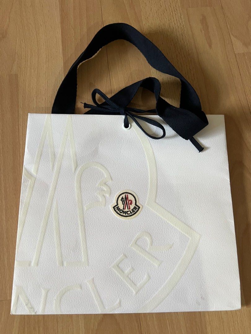 Moncler clearance paper bag