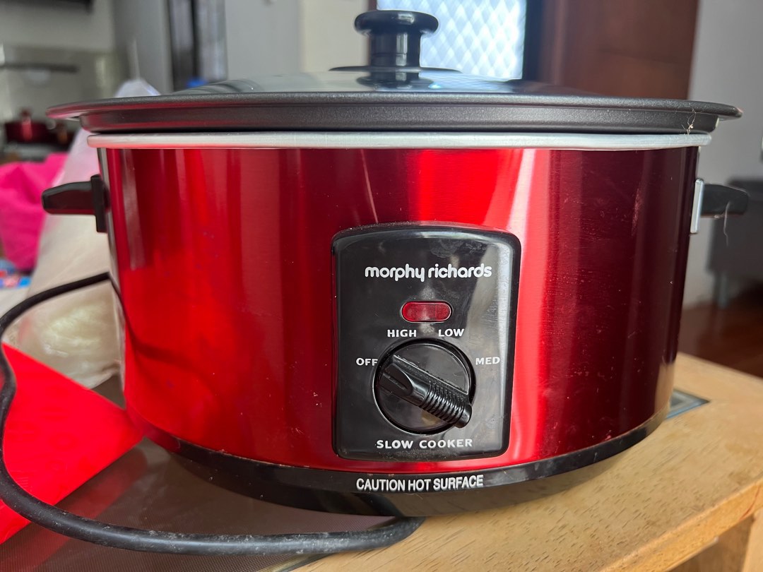 Morphy Richards 220 240 volts Slow Cooker with Large 3.5 Liter