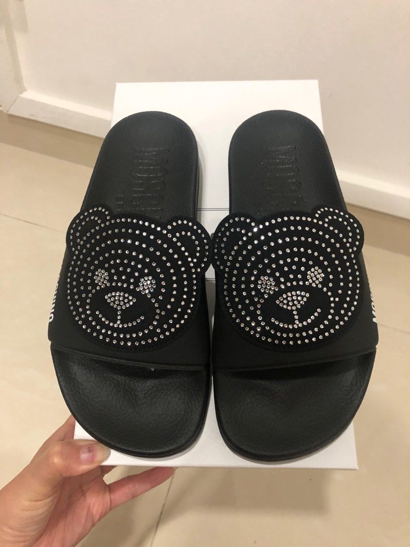 Mens moschino best sale sliders