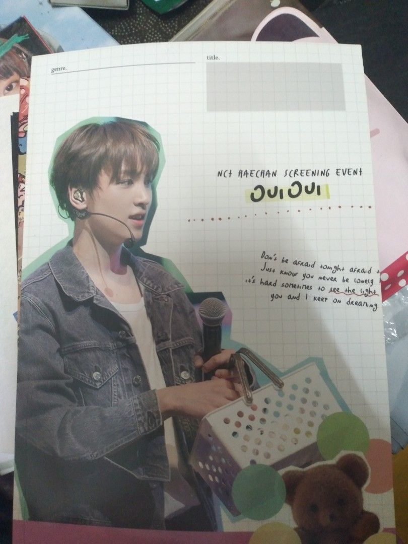 NCT 127 REGULATE HAECHAN & FANSITE PHOTOBOOK, Hobbies & Toys