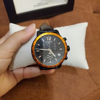 Tissot quickster cheap chronograph orange