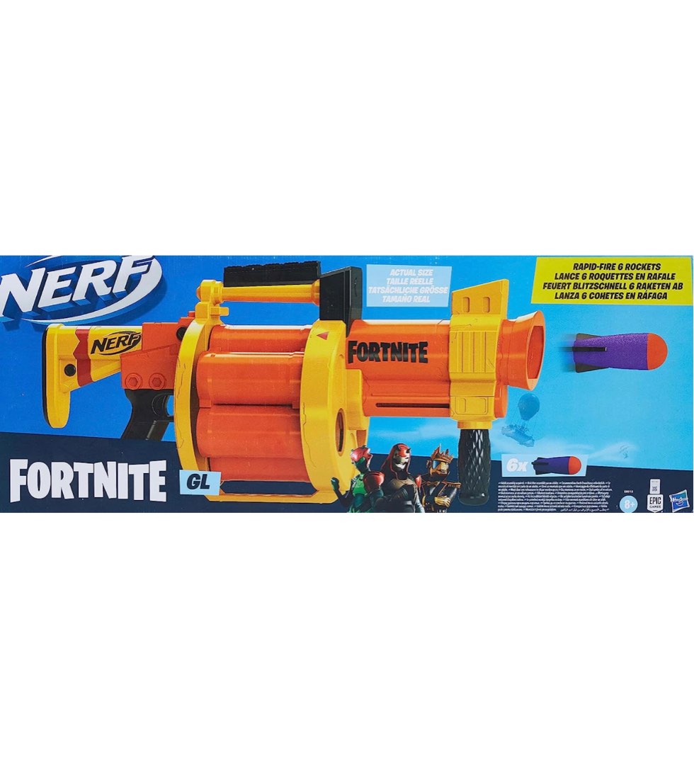 Nerf Fortnite GL Blaster, Hobbies & Toys, Toys & Games on Carousell