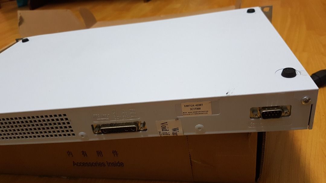 Network Switch 3com Superstack 3 4226T, Computers & Tech, Parts ...