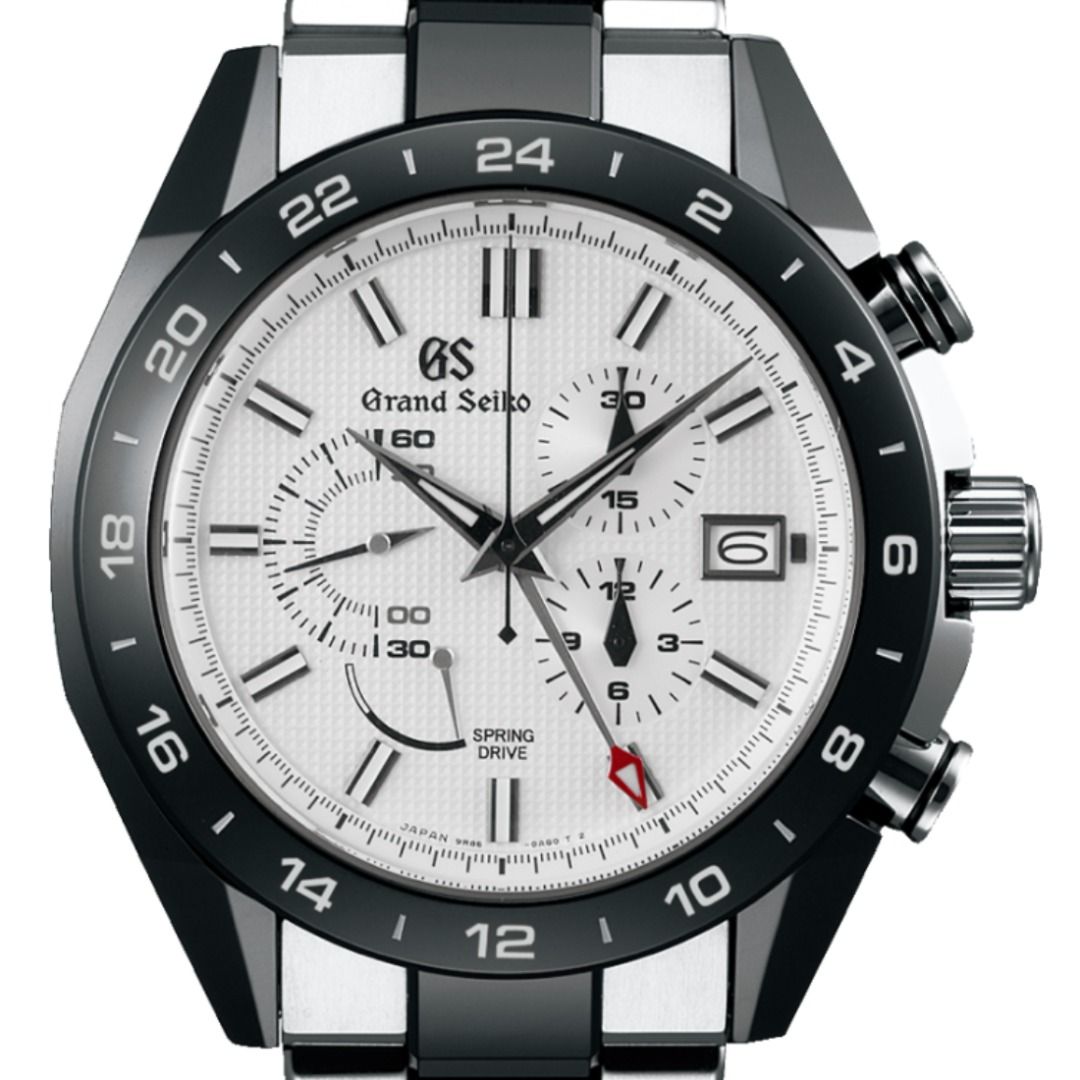 NEW ARRIVAL GS Grand Seiko Sport Collection GMT Limited Edition Chronograph Titanium Bracelet Case Mens Watch SBGC221 SBGC223 Men s Fashion Watches Accessories Watches on Carousell