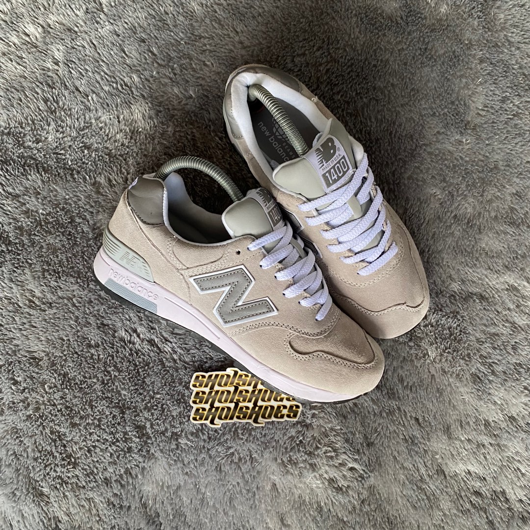 NEW BALANCE 1400 GRAY Fesyen Pria Sepatu Sneakers di Carousell