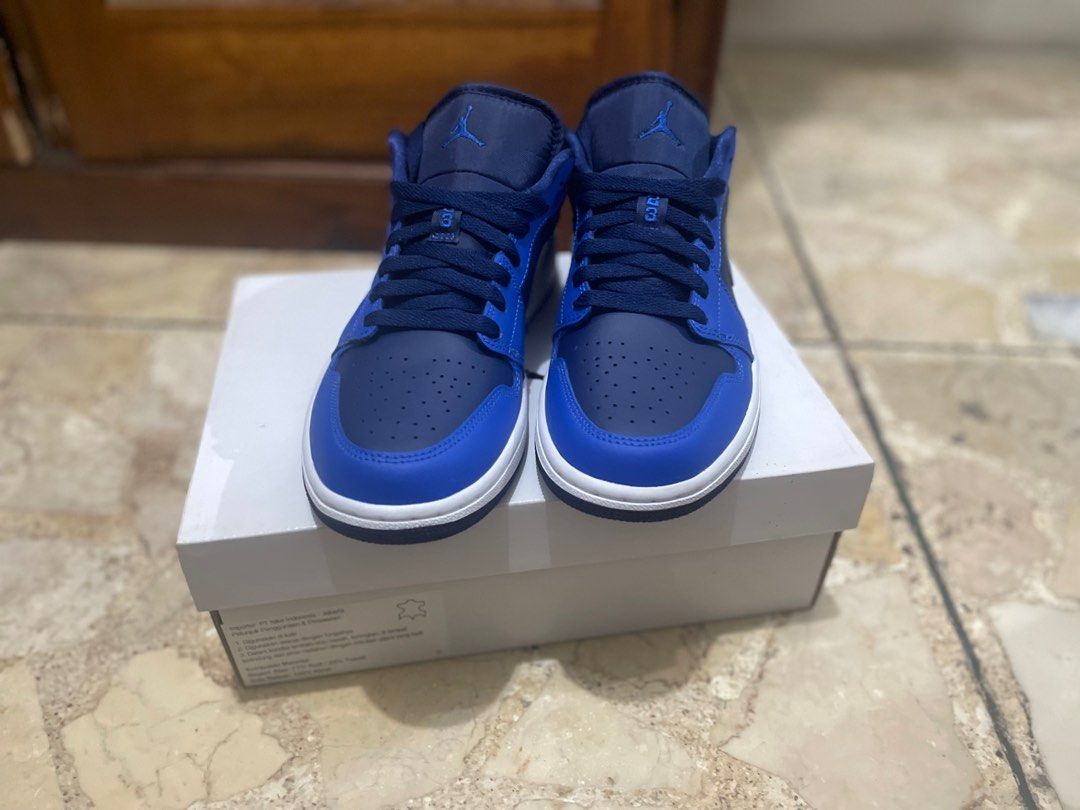 air jordan 1 low blue royal