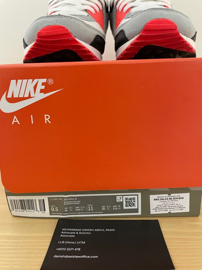 Air max store 90 infrared 8.5