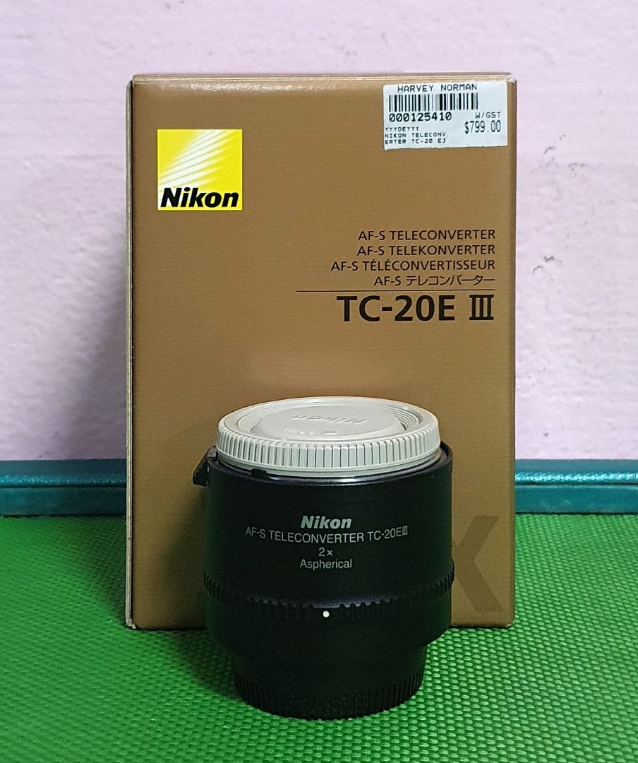 Nikon AF-S Teleconverter TC-20E III 2x, Photography, Lens  Kits on  Carousell