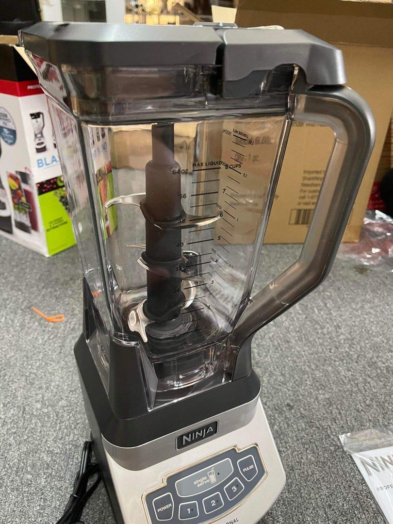 Ninja Professional Blender & Nutri Ninja Cups Brandnew Openbox 110volts