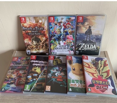 My physical Nintendo Switch Game collection : r/gamecollecting