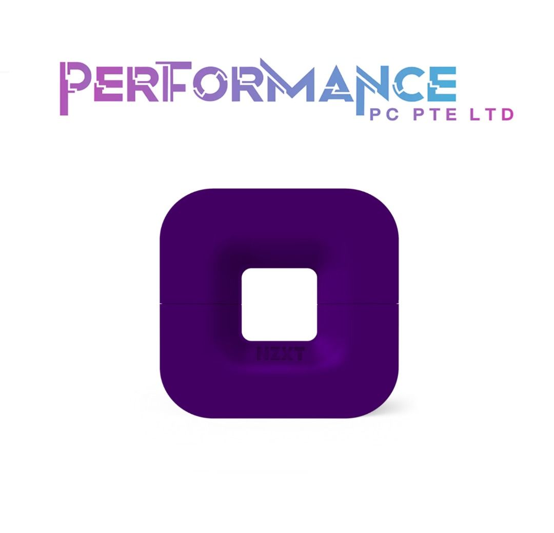 NZXT Puck Black White Purple Computers Tech Parts