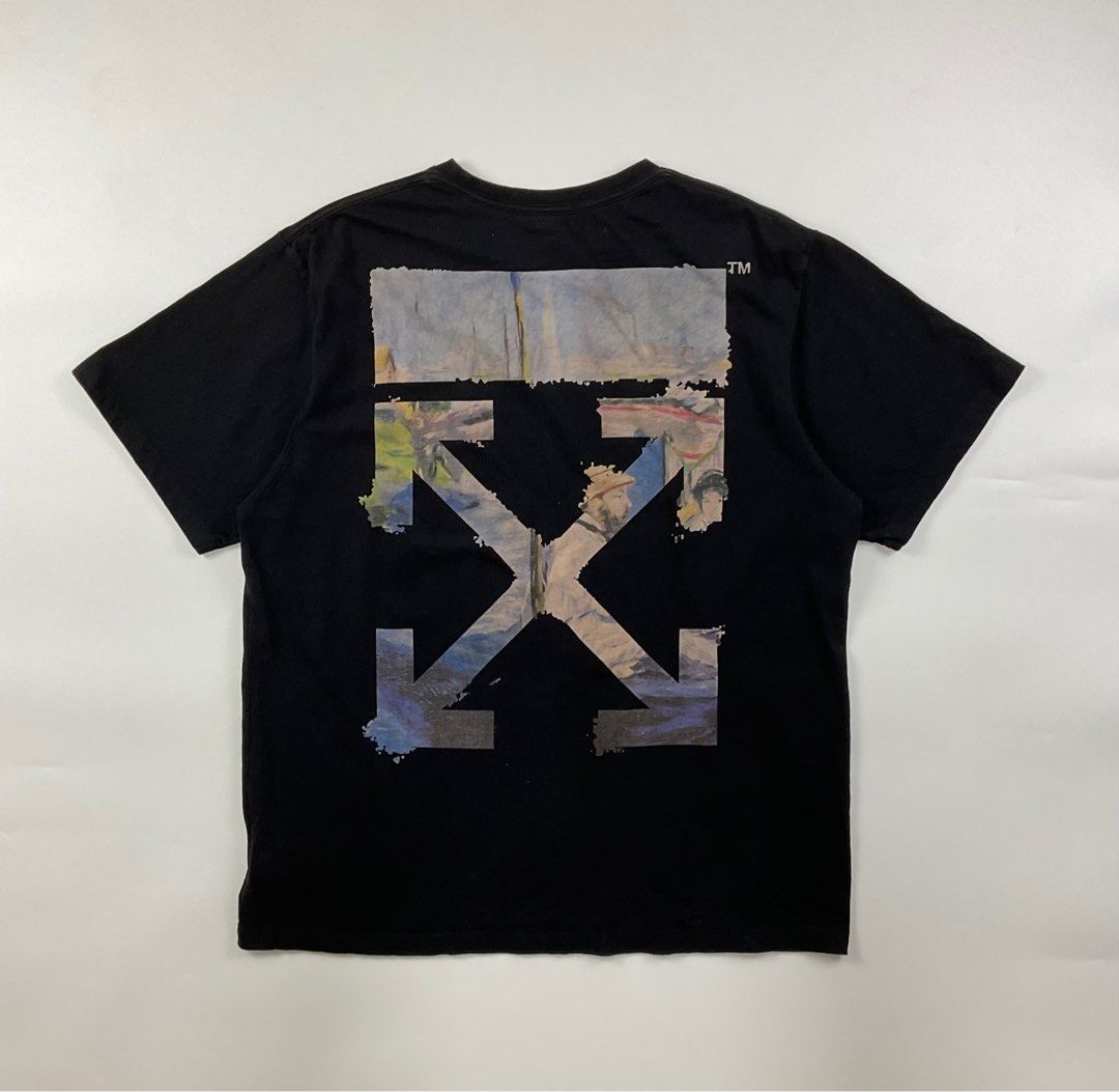 Off white sales oil paint tee